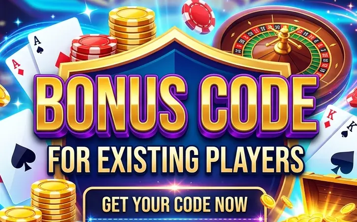 Velvet Spins bonus code for existing players
